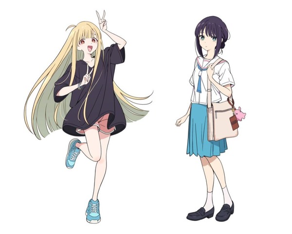 『超かぐや姫！』現実キャラクターデザイン：かぐや、酒寄彩葉