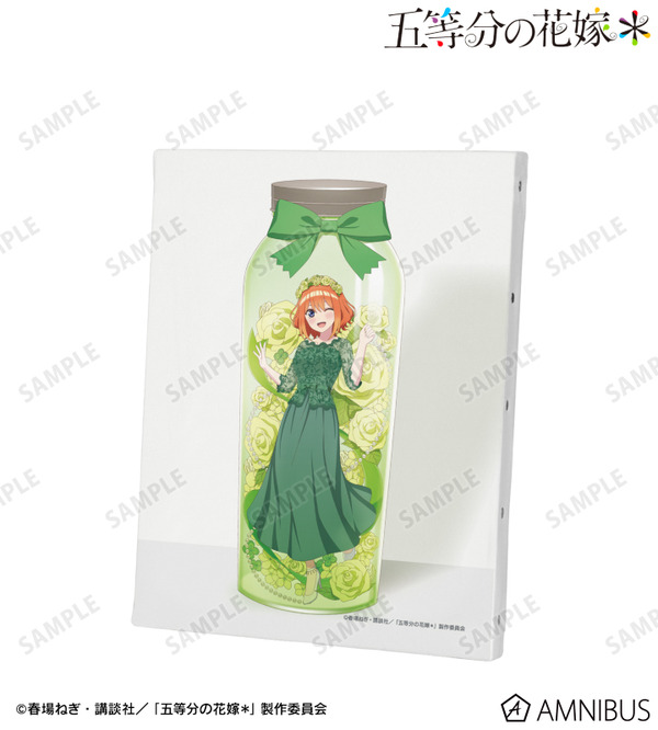 TVスペシャルアニメ『五等分の花嫁＊』描き下ろし 中野四葉 ハーバリウムver. F0号キャンバスボード