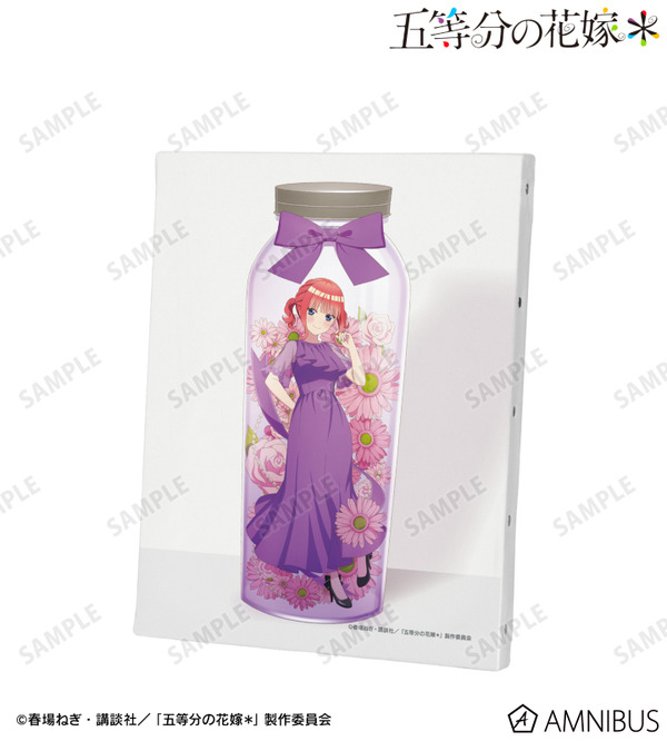 TVスペシャルアニメ『五等分の花嫁＊』描き下ろし 中野二乃 ハーバリウムver. F0号キャンバスボード