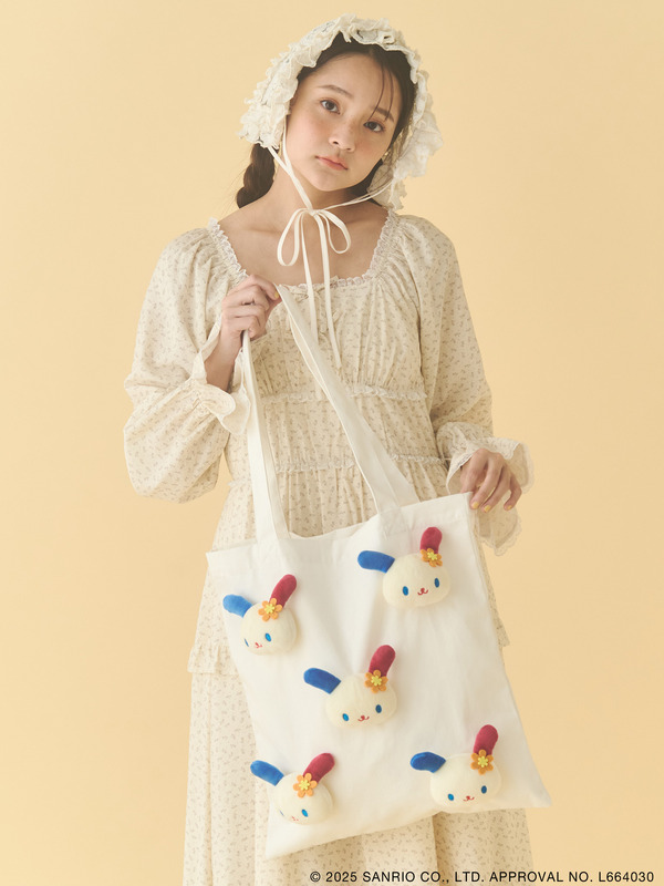 もこもこウサハナトート