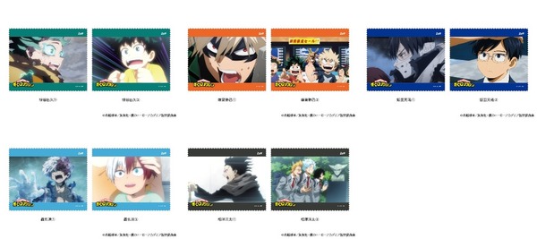 「Zoff｜僕のヒーローアカデミア」トレーディングメガネ拭き　Zoffオリジナルデザイン