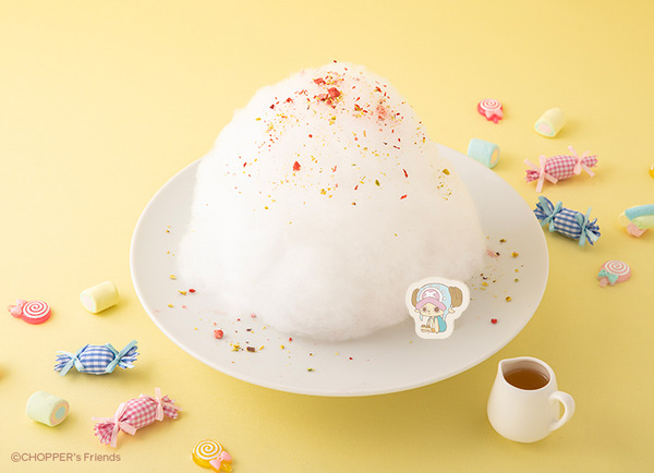 CHOPPER’s CAFEデザートメニュー「チョッパーの宝さがしパフェ」