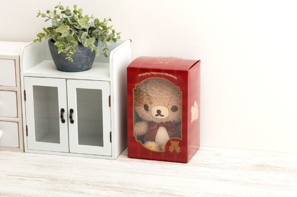 『リラックマ』ラッピングぬいぐるみリラックマ　使用イメージ