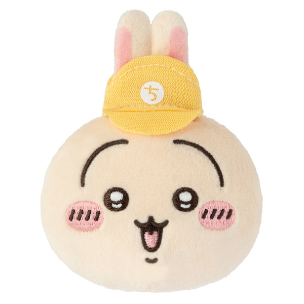 「おかおバッジ（全3種）」うさぎ