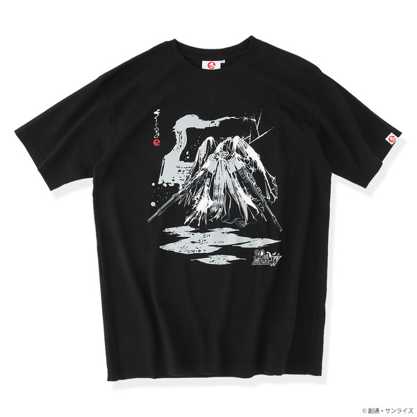 STRICT-G JAPAN『新機動戦記ガンダムW -Operation 30th-』Tシャツ ウイングガンダムゼロ クロークドカスタム柄