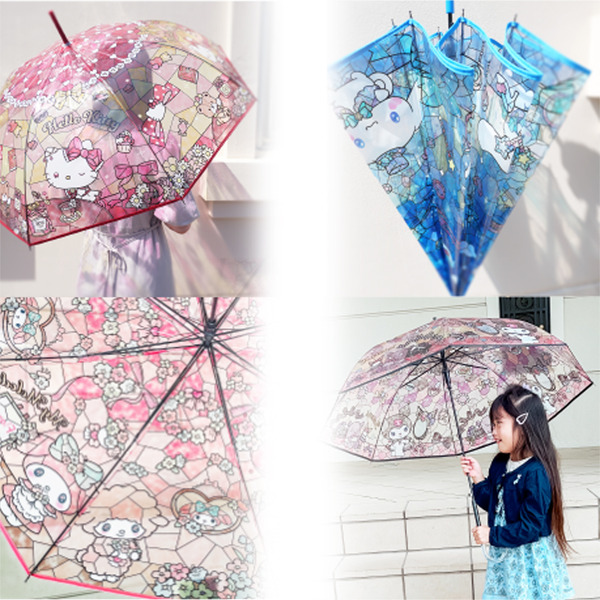 「サンリオキャラクターズ　ステンドグラスアンブレラ」