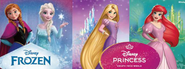 アナ＆エルサ、アリエル、ラプンツェルをイメージしたキッズ向けスニーカー発売！通園・通学でお姫様気分に♪