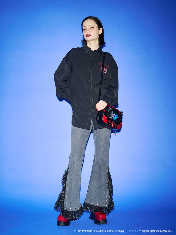 【アニメ『ジョジョの奇妙な冒険 ストーンオーシャン』×jouetie】BIGシャツ