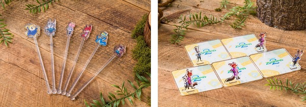 アクリルマドラー（ランダム6種）、アクリルスタンドコースター（ランダム5種）