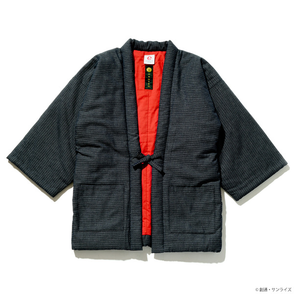 STRICT-G JAPAN 宮田織物『機動戦士ガンダム 閃光のハサウェイ キルケーの魔女』半纏　ペーネロペー（ブラック）