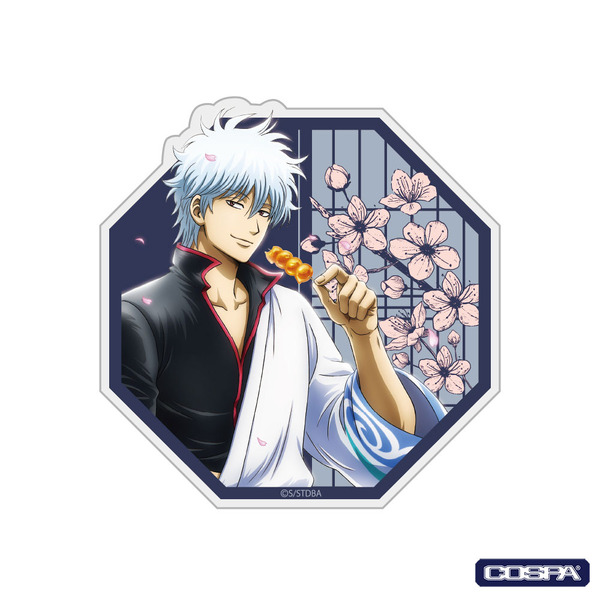 描き下ろし 坂田銀時 アクリルマグネット 小窓から覗く景色Ver.