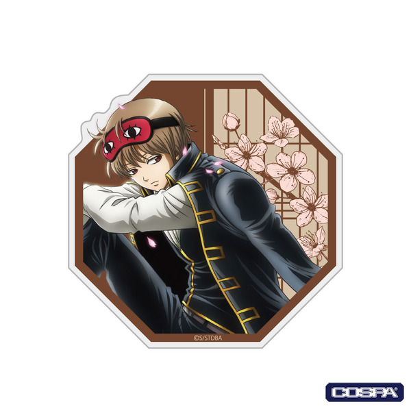 描き下ろし 沖田総悟 アクリルマグネット 小窓から覗く景色Ver.