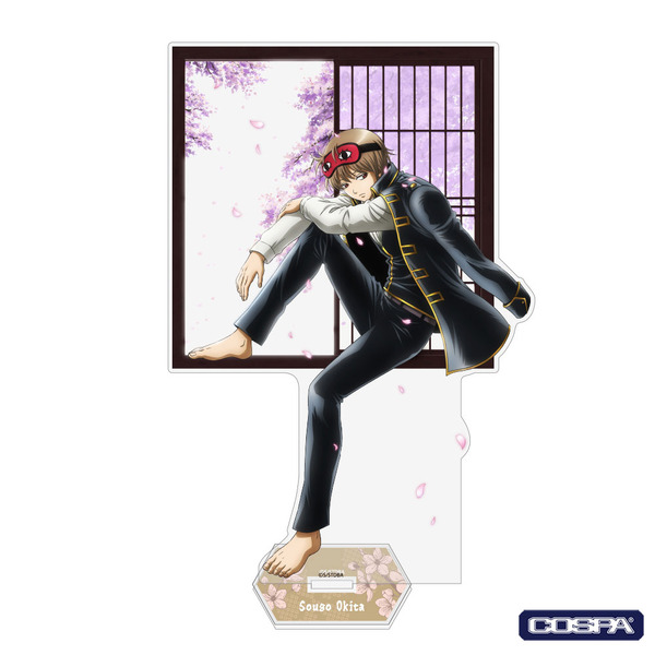 描き下ろし 沖田総悟 アクリルスタンド（大） 小窓から覗く景色Ver.