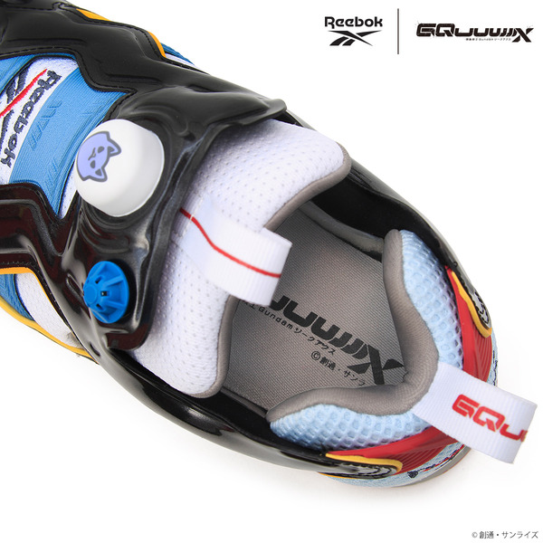 「STRICT-G Reebok『機動戦士Gundam GQuuuuuuX』INSTAPUMP FURY 94」GQuuuuuuX（ホワイト／ブルー）