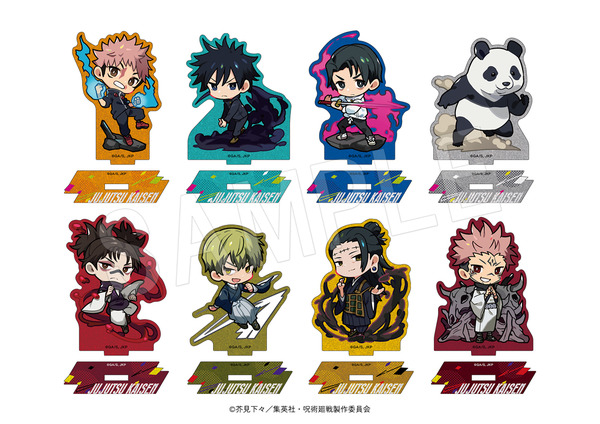 トレーディンググリッターアクリルスタンド　Art by くるみつ（全8種）