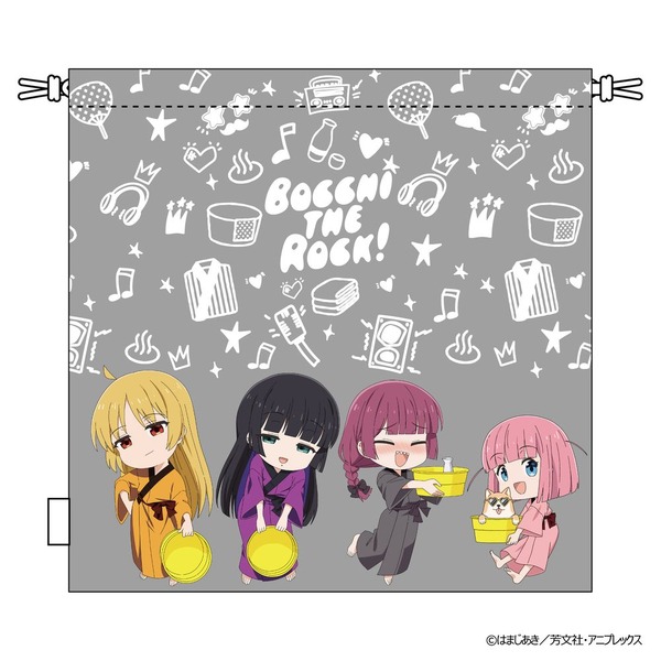 アニメ「ぼっち・ざ・ろっく！」 浴衣で温泉 巾着