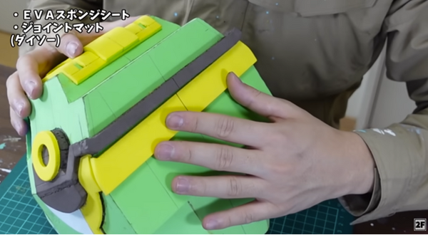 ジョイントマットも組み合わせていく
