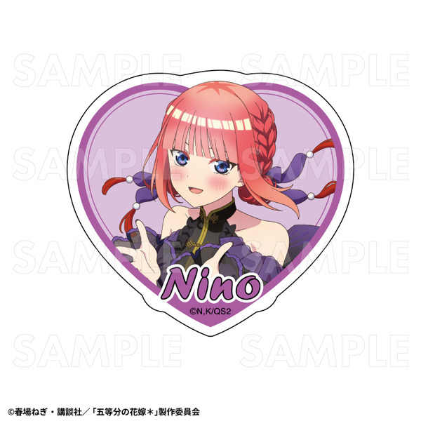 TVスペシャルアニメ『五等分の花嫁＊』ダイカットステッカー【中野二乃B】金魚絢爛