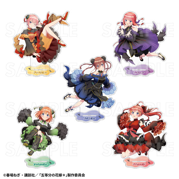 TVスペシャルアニメ『五等分の花嫁＊』特大アクリルスタンド　金魚絢爛 B（全5種）