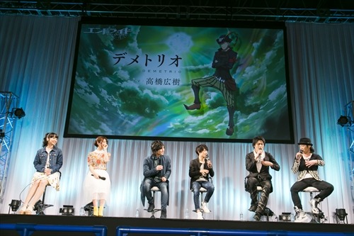 オリジナルアニメ「エンドライド」放送直前ステージ　小野賢章、増田俊樹らが互いの役を紹介