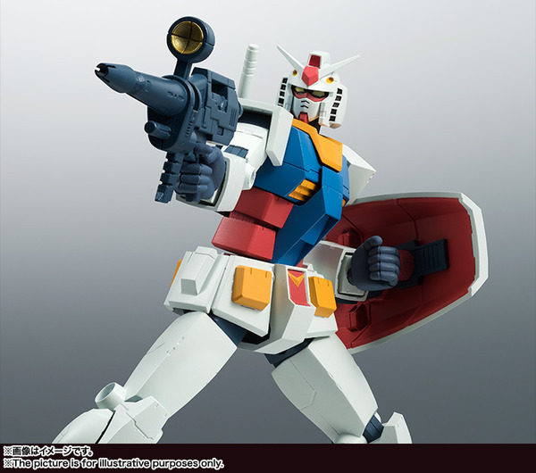 「ROBOT魂 <SIDE MS> RX-78-2 ガンダム ver. A.N.I.M.E.」6,600円（税込）