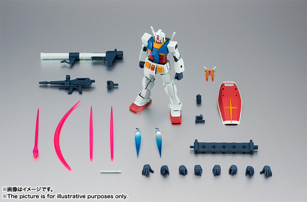 「ROBOT魂 <SIDE MS> RX-78-2 ガンダム ver. A.N.I.M.E.」6,600円（税込）