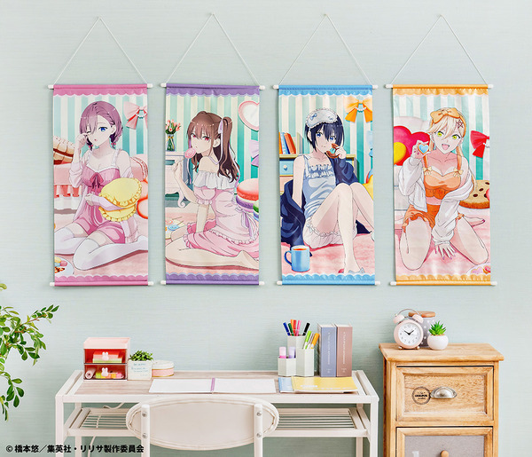 C賞　ロングタペストリー（全4種／約60cm）