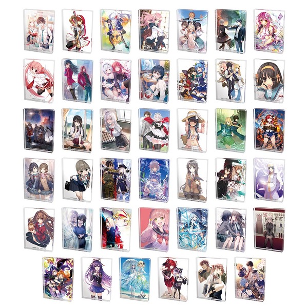 ライトノベル展2025 A7アクリルブロック（全41種）各2,200円