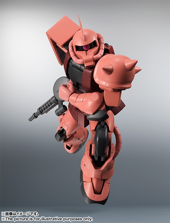 「ROBOT魂<SIDE MS> MS-06S シャア専用ザク ver. A.N.I.M.E.」