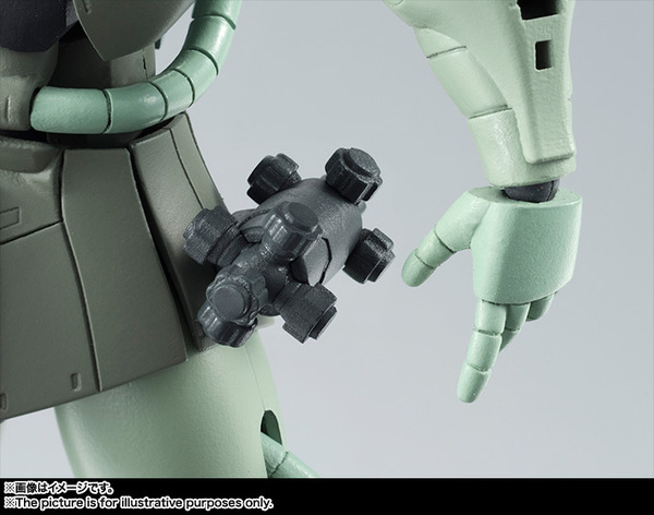 「ROBOT魂<SIDE MS> MS-06 量産型ザク ver. A.N.I.M.E.」