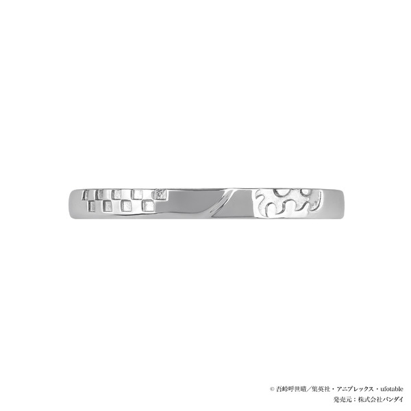 アニメ『鬼滅の刃』ジュエリー第6弾「竈門炭治郎　セットリング」リング（地金）