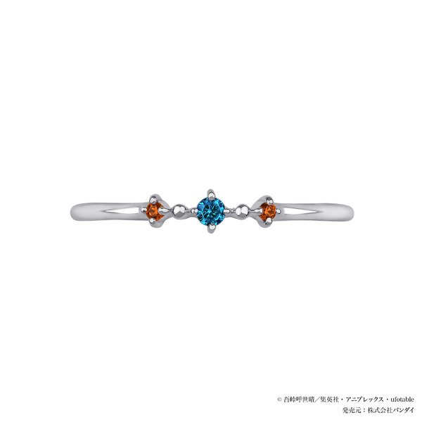 アニメ『鬼滅の刃』ジュエリー第6弾「冨岡義勇　セットリング」リング（石）