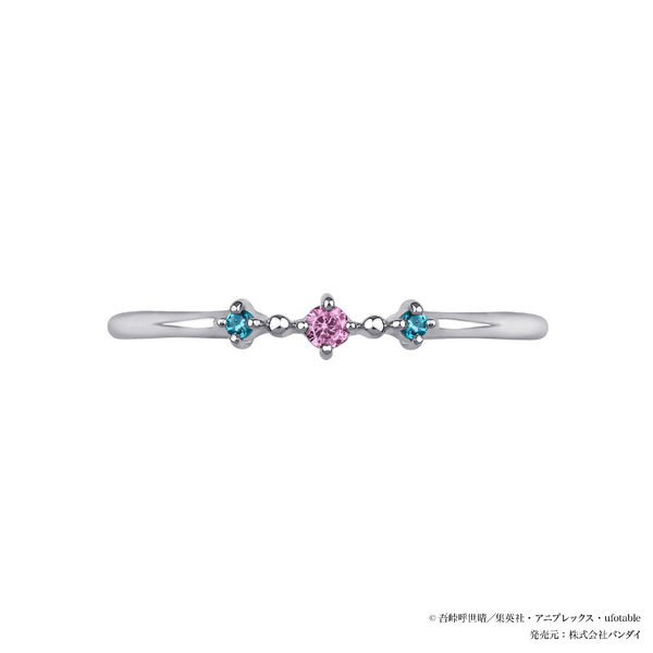 アニメ『鬼滅の刃』ジュエリー第6弾「狛治・恋雪　セットリング」リング（石）