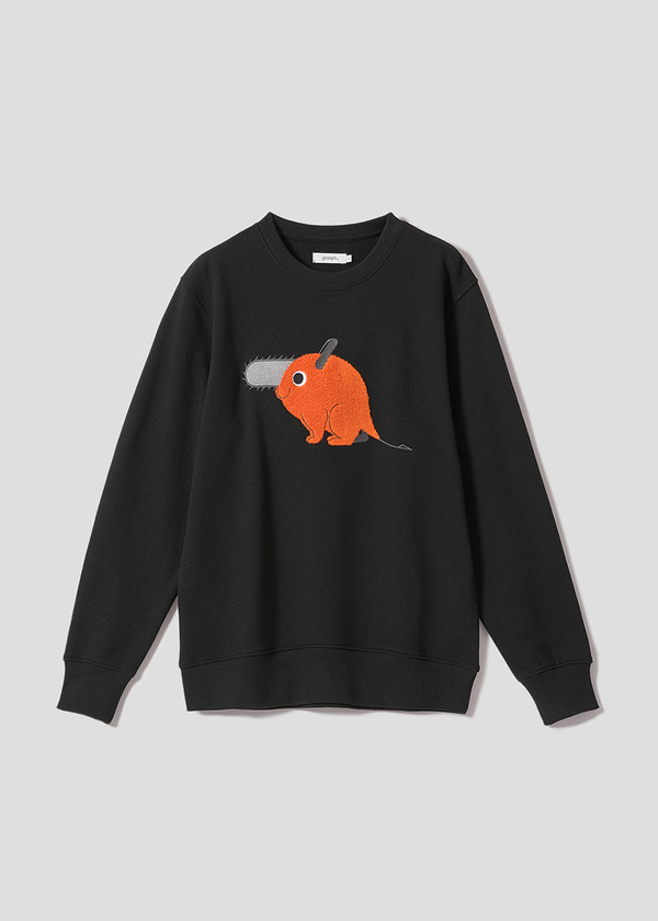 アニメ『チェンソーマン』×グラニフ「ポチタ｜裏毛スウェット」