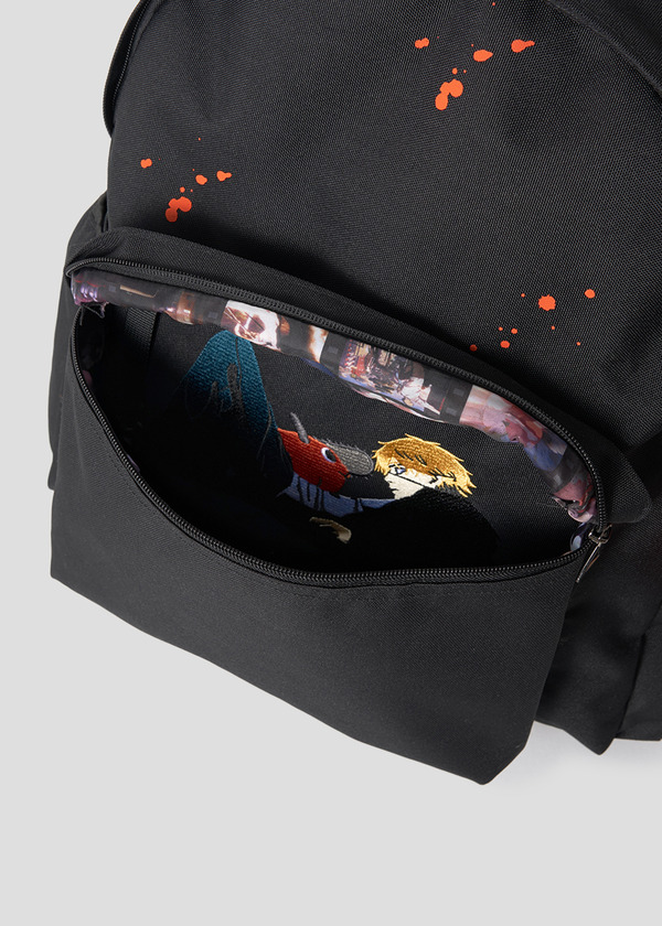 アニメ『チェンソーマン』×グラニフ「デンジとポチタ｜バックパック」ポケット内部