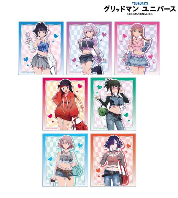 アニメ『グリッドマン ユニバース』描き下ろし Y2K ver. トレーディングアクリルカード