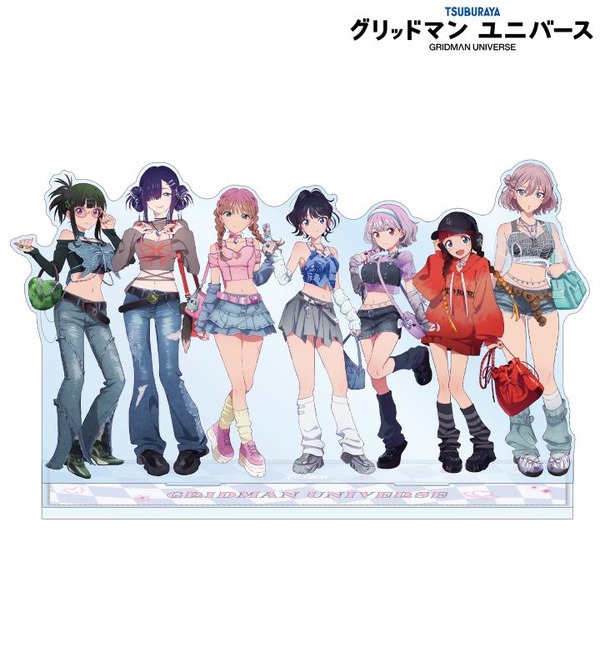 アニメ『グリッドマン ユニバース』描き下ろし 集合 Y2K ver. アクリルスタンド