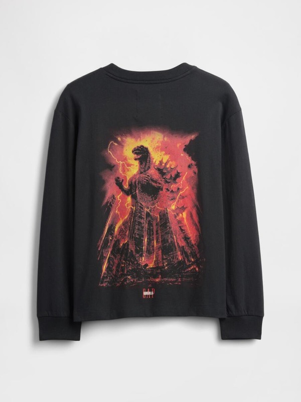 ゴジラ グラフィック GAPロゴ Tシャツ　6,990円 (税込み)