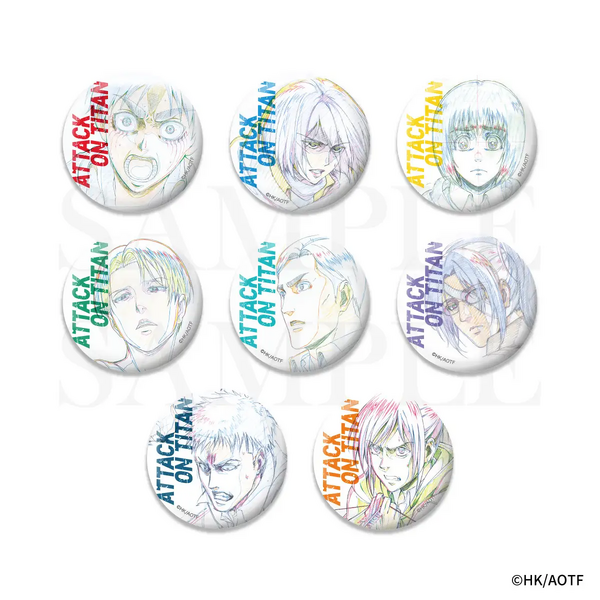 進撃の巨人 Key:prime ランダム缶バッジ