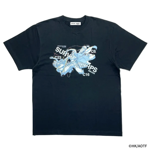 進撃の巨人 WIT STUDIO＜ ARCHIVES ＞ Tシャツ【MIKASA ACKERMAN 58% TEE 002】