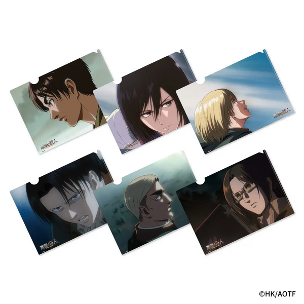 進撃の巨人 Visual Art クリアファイル　表