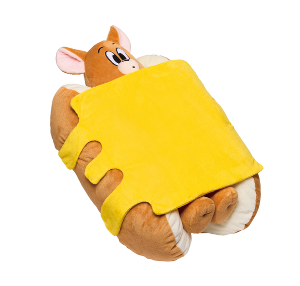 Happyくじ『TOM and JERRY FUNNY ART!』5　特賞 ジェリー大きいぬいぐるみ