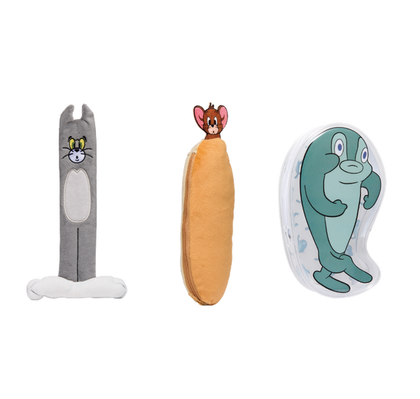 Happyくじ『TOM and JERRY FUNNY ART!』5　D賞 ポーチ（全3種）