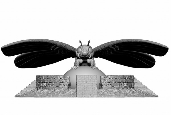 東宝怪獣シリーズ アートヴィネット モスラ（1996）