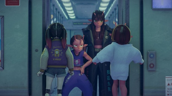 『銀河特急 ミルキー☆サブウェイ 各駅停車劇場行き』場面写真