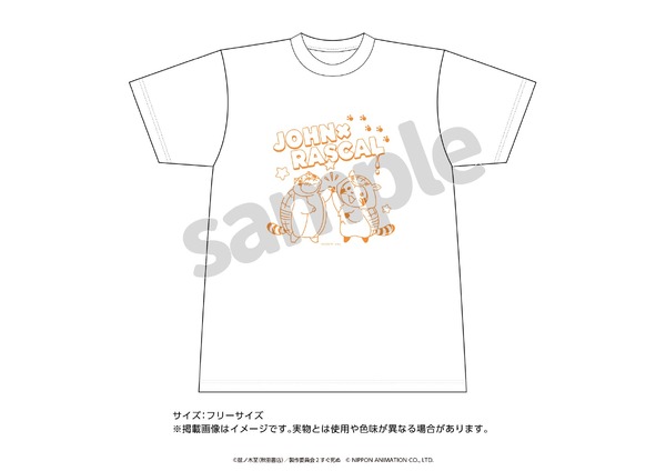 Tシャツ　ラスカルコラボver. サイズ：フリーサイズ 販売価格：¥3,300(税込)