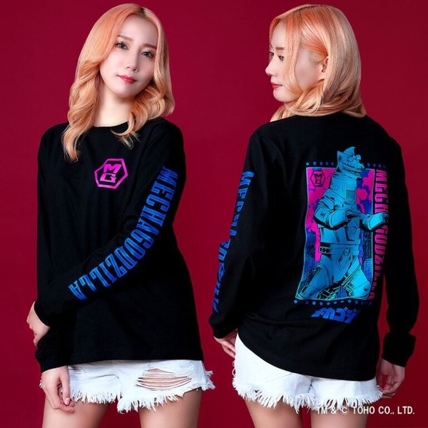 メカゴジラ ロングスリーブTシャツ／7,700円(税込)