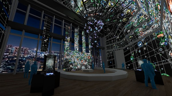 ＜”NODE（思考の結節点）”チャプター（GALLERY A）のイメージ＞