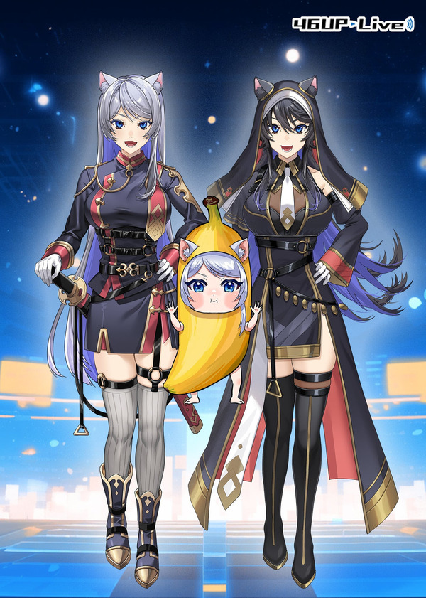 Ｖライバー事務所46UPLive代表：北虎とみのアバターイラスト