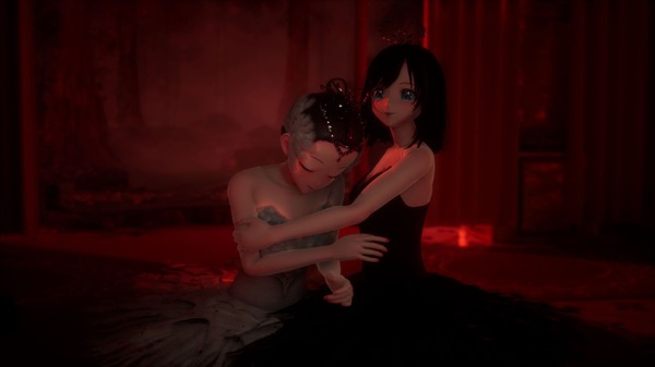 『SWAN LAKE～starring KizunaAI』場面写真